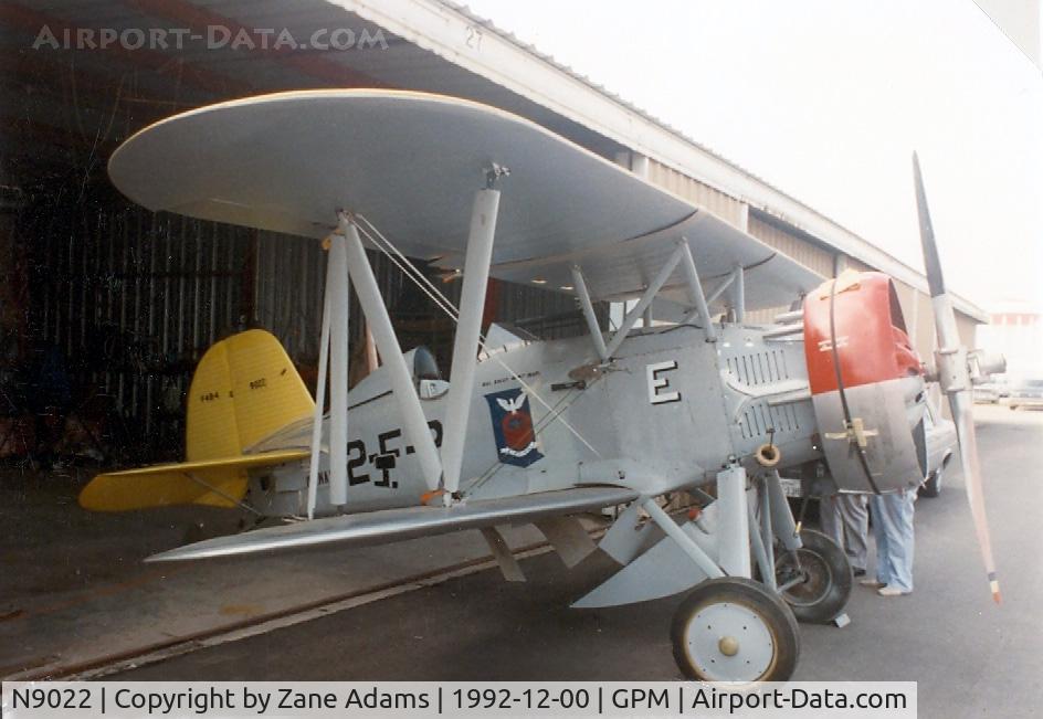 N9022, Boeing-morel F4B4 C/N 9022, Doc Morel's Boeing F4B4 after restoration at Grand Prairie 1988