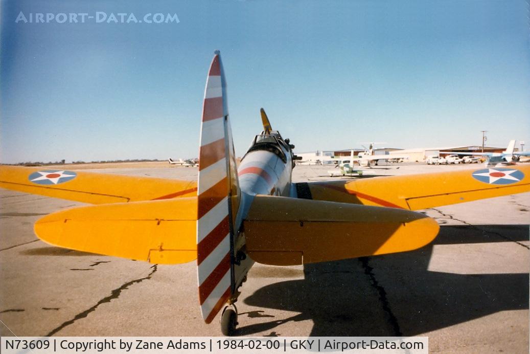 N73609, Fairchild (Fleet) PT-23A Cornell (M-62C) C/N FT-809, PT-23 at Arlington