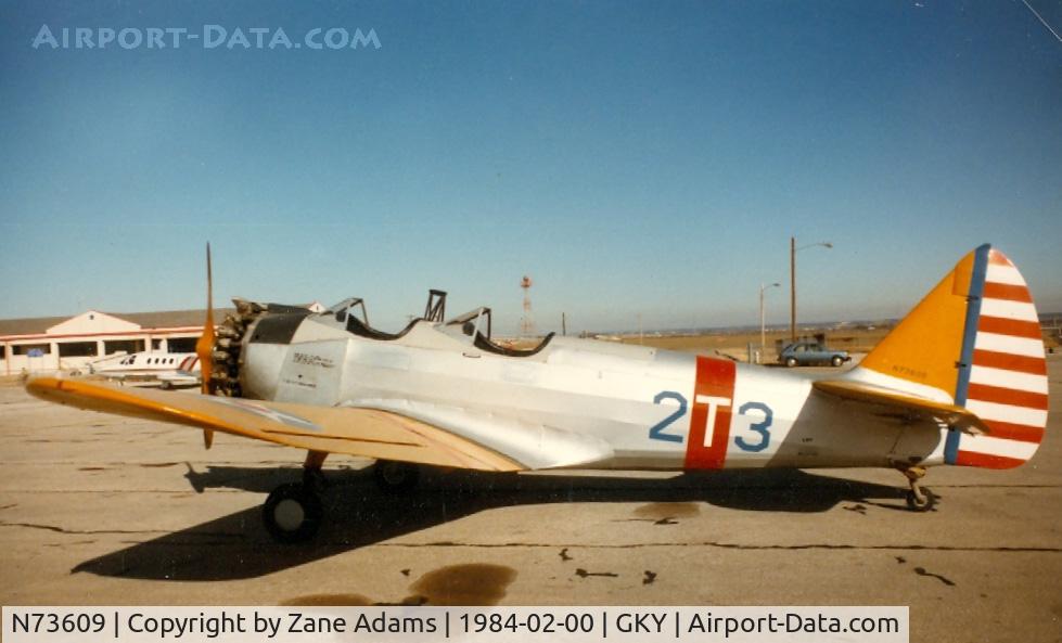N73609, Fairchild (Fleet) PT-23A Cornell (M-62C) C/N FT-809, PT-23 at Arlington
