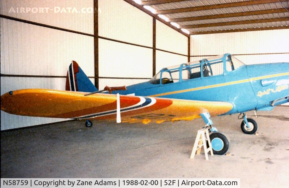 N58759, 1943 Fairchild (Fleet) PT-26A Cornell II C/N FT616, PT-26 at Aero Valley