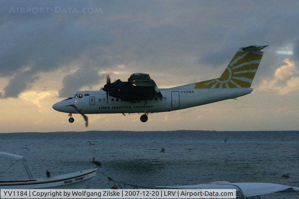 YV1184, 1980 De Havilland Canada DHC-7-102 Dash 7 C/N 30, visitor