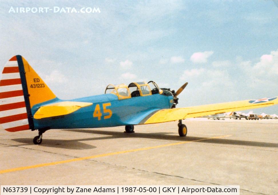 N63739, 1943 Fairchild (Aeronca) PT-23A Cornell C/N 1223AE, PT-23 at Arlington