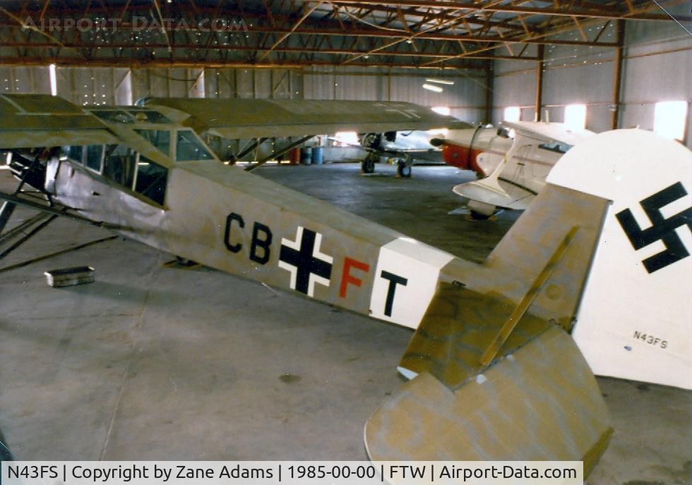 N43FS, 1949 Morane-Saulnier MS-500 Criquet C/N 394, CAF Storch at Meacham Field