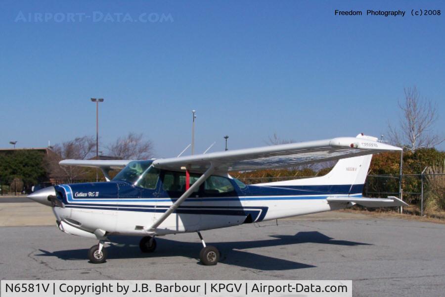 N6581V, 1980 Cessna 172RG Cutlass RG C/N 172RG0777, Don't let this ole' girl fool ya.  She fast.