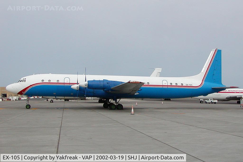EX-105, 1968 Ilyushin Il-18 C/N 188011105, Iljuschin 18