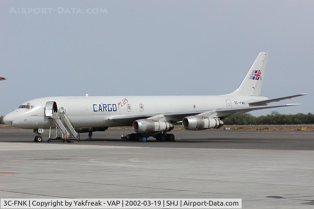 3C-FNK, 1964 Douglas DC-8-55(F) C/N 45683, Cargo Plus DC8