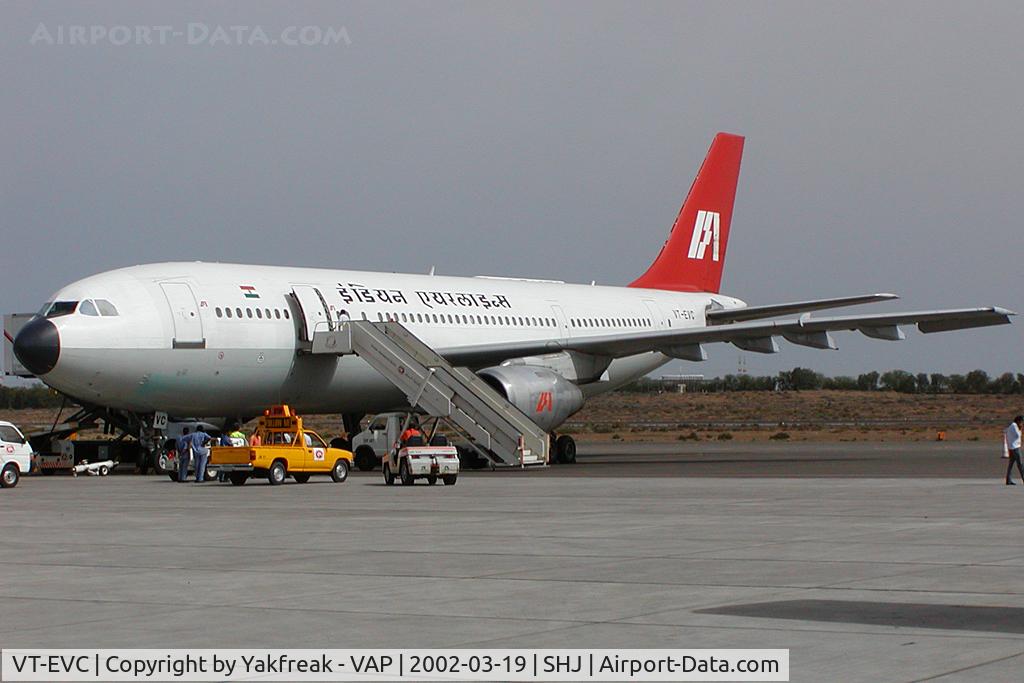 VT-EVC, 1983 Airbus A300B4-203 C/N 262, Indian Airlines Airbus A300