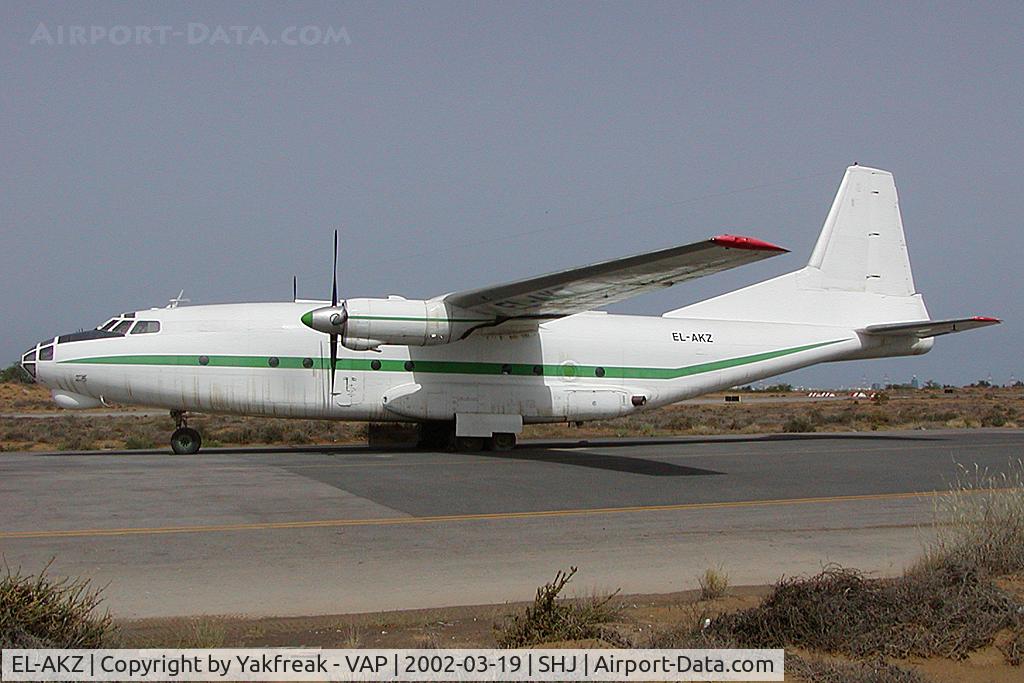 EL-AKZ, Antonov An-8 C/N OD3450, Santa Cruz Antonov 8