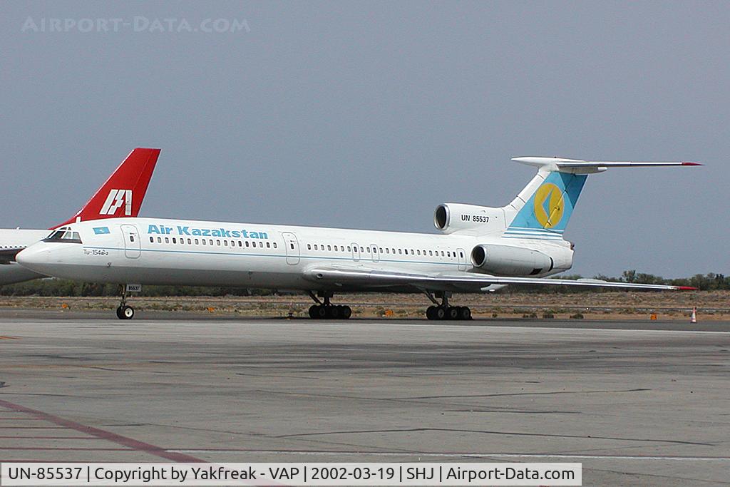 UN-85537, 1982 Tupolev Tu-154B-2 C/N 82A537, Air Kazakstan Tupolev 154