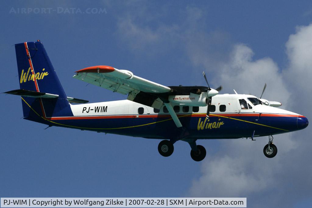 PJ-WIM, De Havilland Canada DHC-6-300 Twin Otter C/N 840, visitor