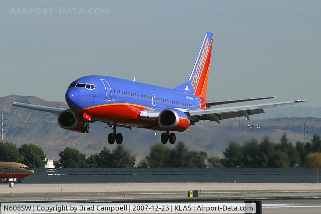 N608SW, 1995 Boeing 737-3H4 C/N 27928, Southwest Airlines / 1995 Boeing 737-3H4
