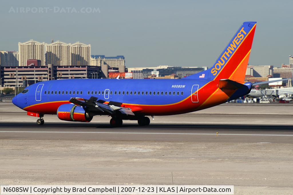 N608SW, 1995 Boeing 737-3H4 C/N 27928, Southwest Airlines / 1995 Boeing 737-3H4