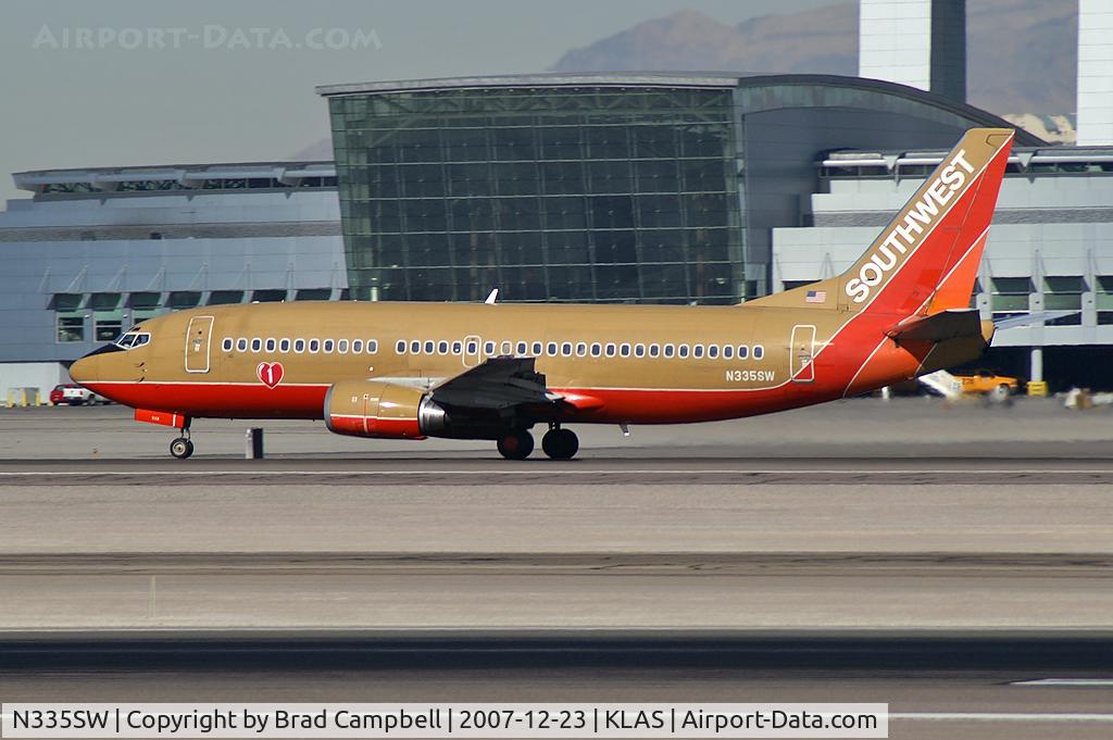N335SW, 1988 Boeing 737-3H4 C/N 23939, Southwest Airlines / 1988 Boeing 737-3H4