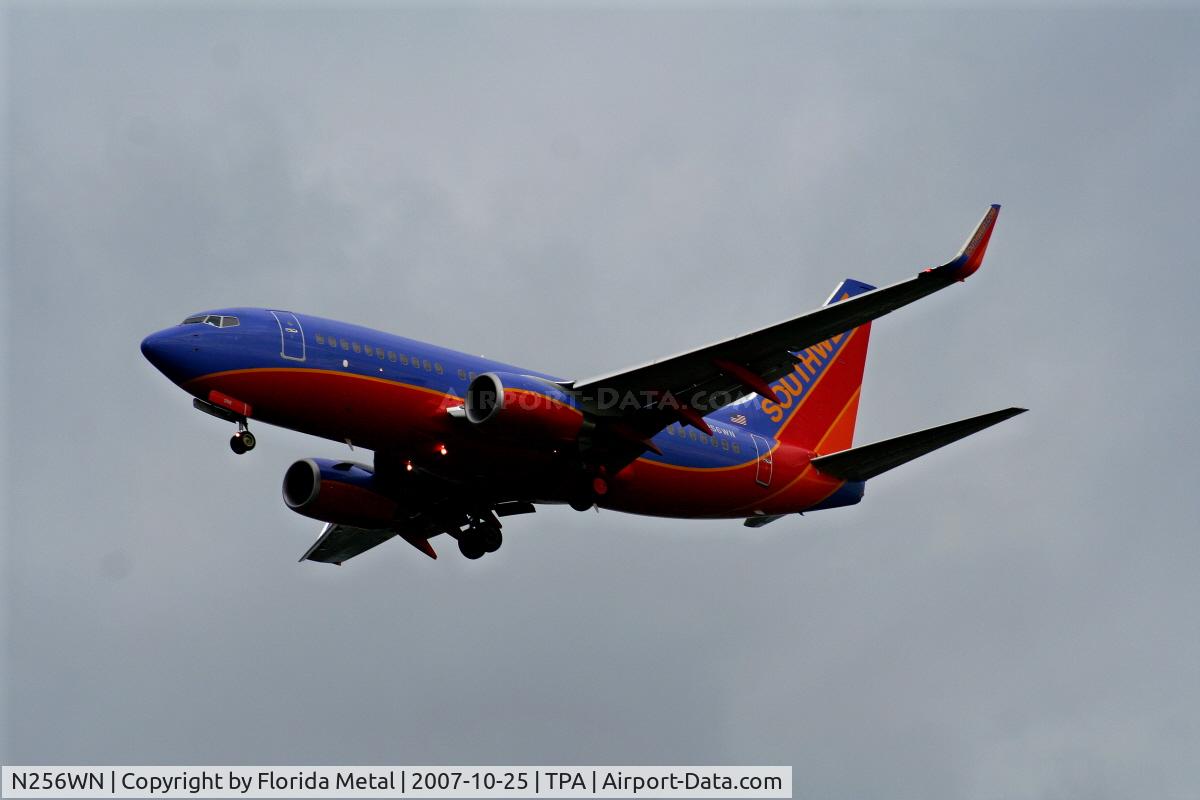 N256WN, 2006 Boeing 737-7H4 C/N 32514, Southwest