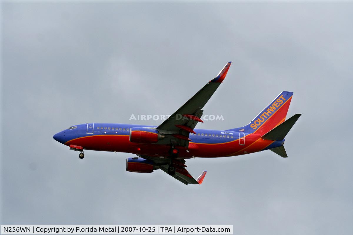 N256WN, 2006 Boeing 737-7H4 C/N 32514, Southwest