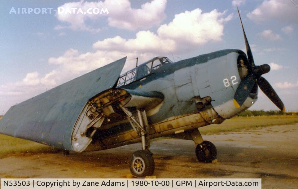 N53503, 1945 Grumman TBM-3E Avenger C/N 53503, Looking war weary...
