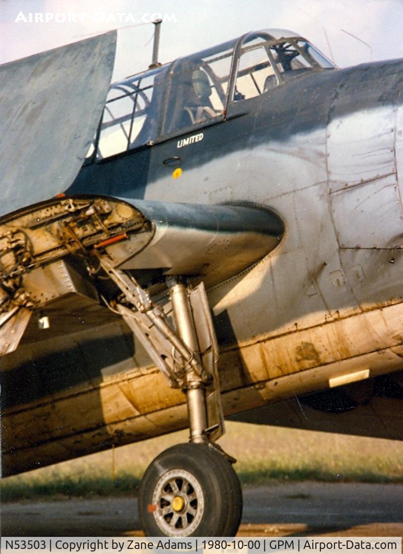 N53503, 1945 Grumman TBM-3E Avenger C/N 53503, Looking war weary...
