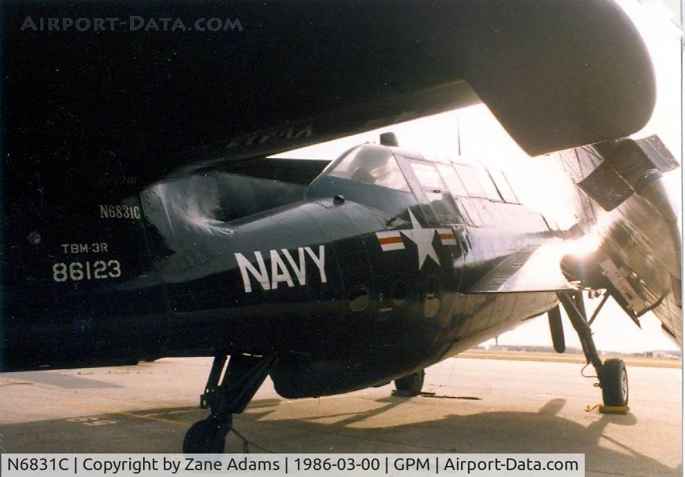 N6831C, 1942 General Motors TBM-3E Avenger C/N 2942, At Grand Prairie Municipal