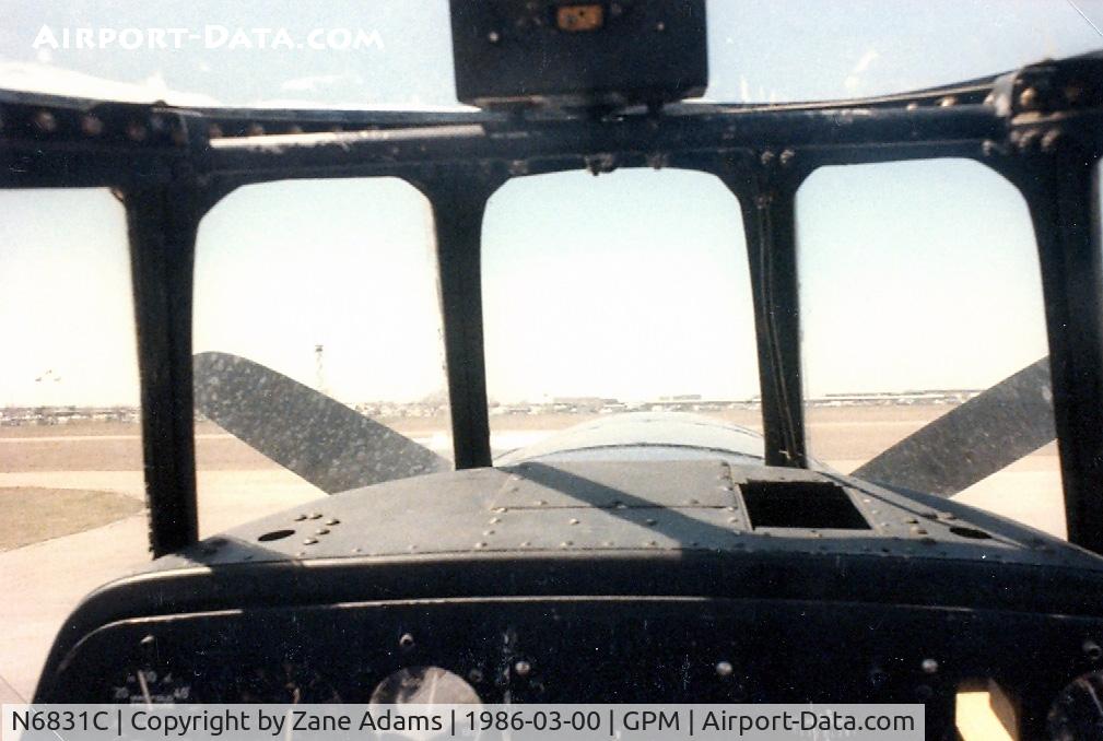 N6831C, 1942 General Motors TBM-3E Avenger C/N 2942, Over the nose