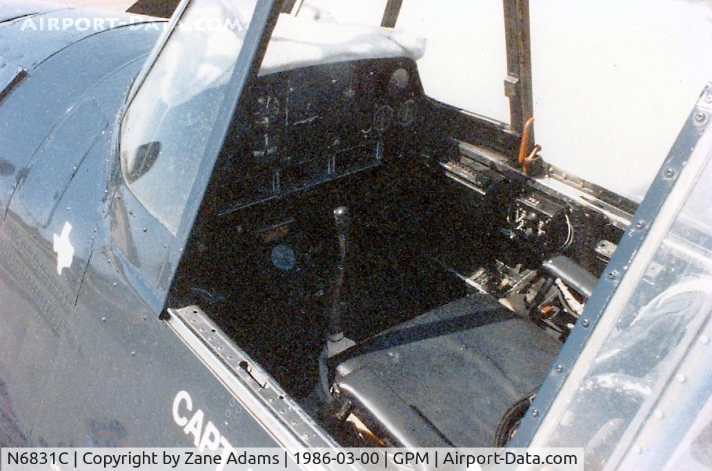 N6831C, 1942 General Motors TBM-3E Avenger C/N 2942, The TBM office