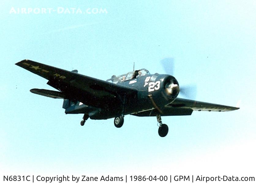N6831C, 1942 General Motors TBM-3E Avenger C/N 2942, At Grand Prairie Municipal