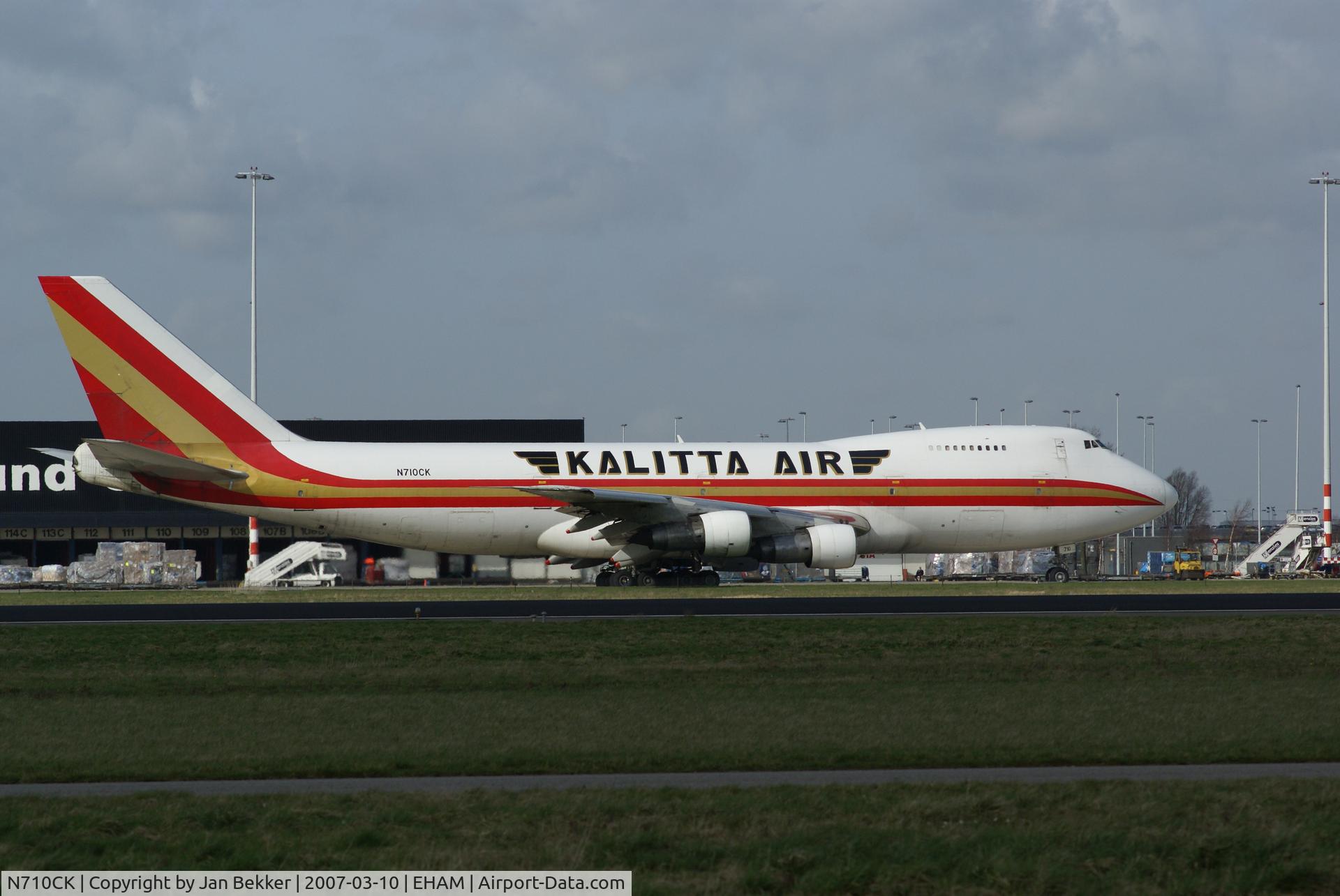 N710CK, 1975 Boeing 747-2B4B C/N 21097, Schiphol