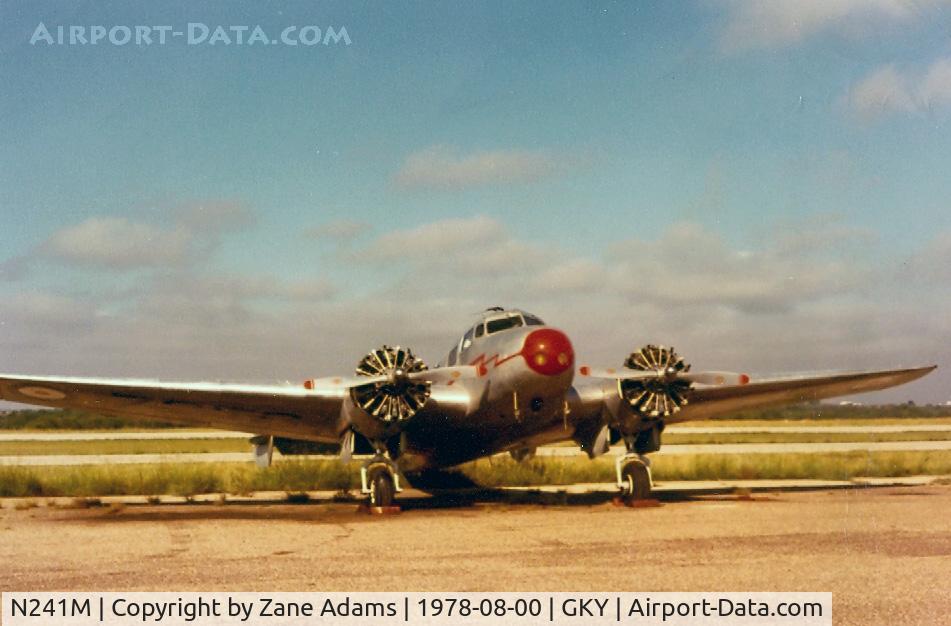 N241M, 1937 Lockheed Electra 10-A C/N 1091, Doc Almand's Lockheed 10 at Arlington Muni