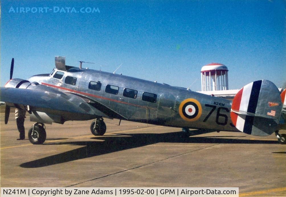N241M, 1937 Lockheed Electra 10-A C/N 1091, Doc Almand's Lockheed 10 at Arlington Muni - http://findarticles.com/p/articles/mi_qa3901/is_200202/ai_n9038463