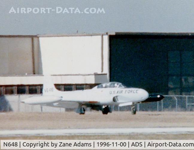 N648, 1952 Lockheed T-33A Shooting Star C/N 580-6285, Collings Foundation T-33
