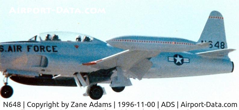N648, 1952 Lockheed T-33A Shooting Star C/N 580-6285, Collings Foundation T-33 - Ah the joys of shooting film...