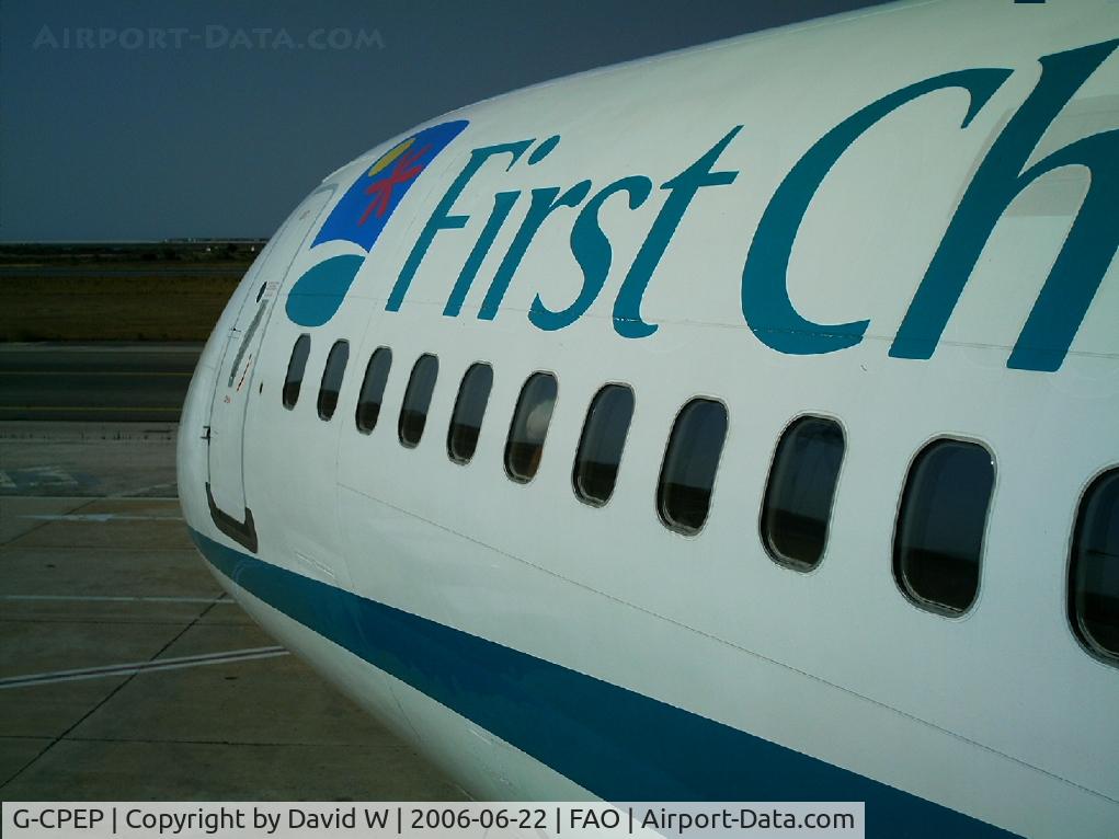 G-CPEP, 1991 Boeing 757-2Y0 C/N 25268, Boarding for Manchester