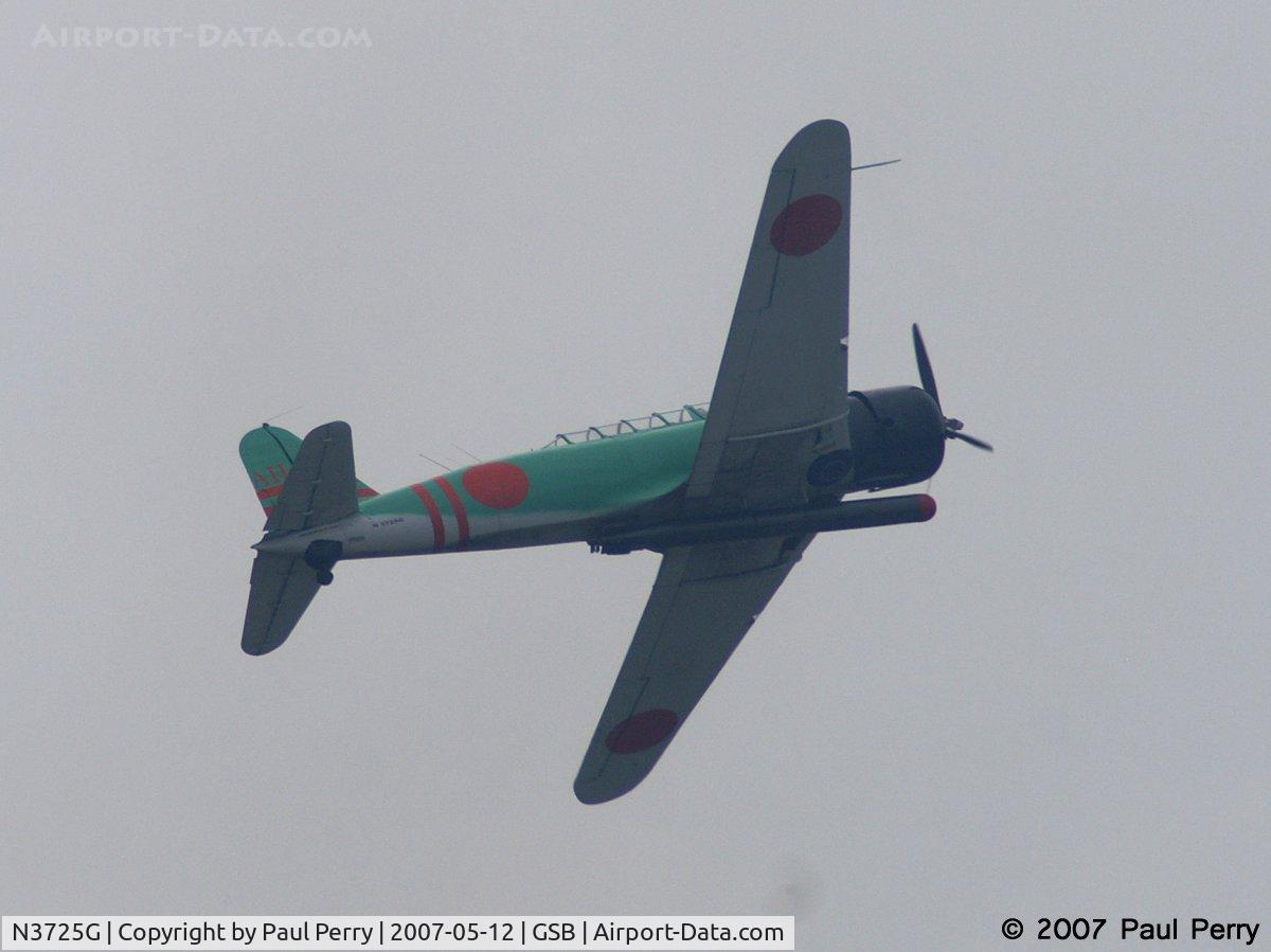 N3725G, 1944 North American SNJ-5 Texan Texan C/N 84875, Taking part in a recreation of the Pearl Harbor attack