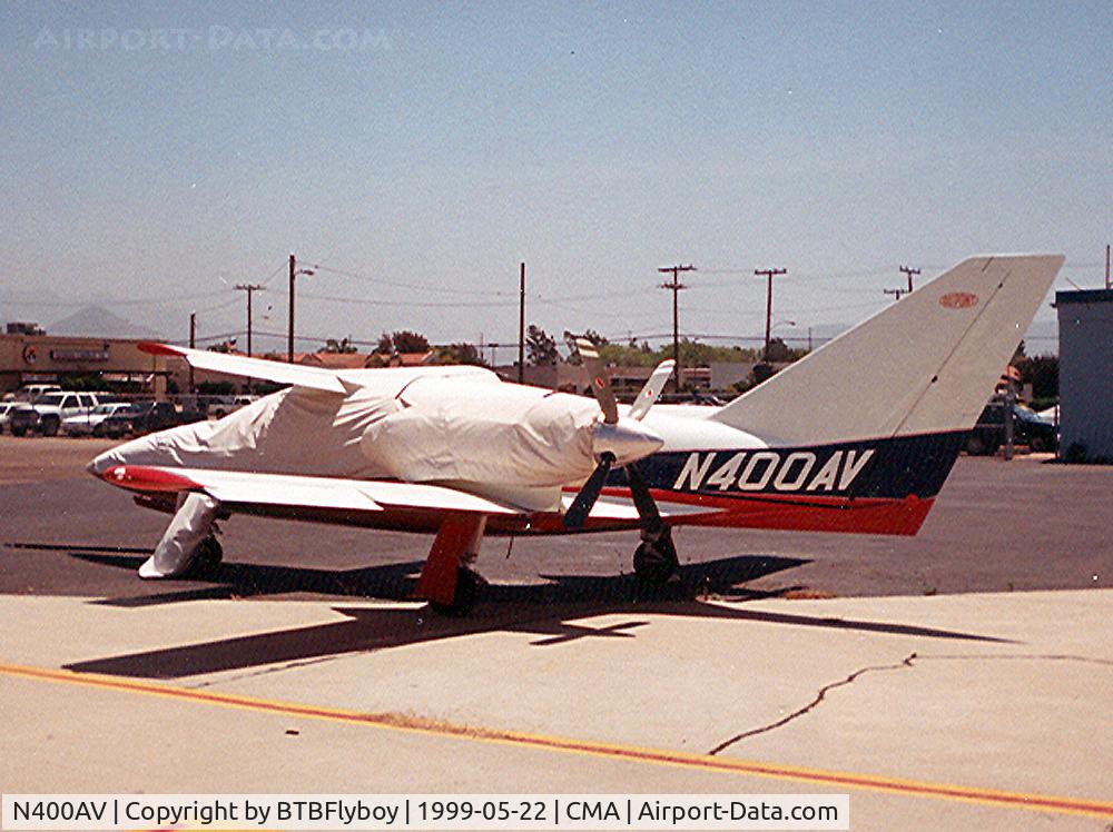 N400AV, 1984 Avtek Corporation 400 C/N POC-001, One has to ask, Why ???