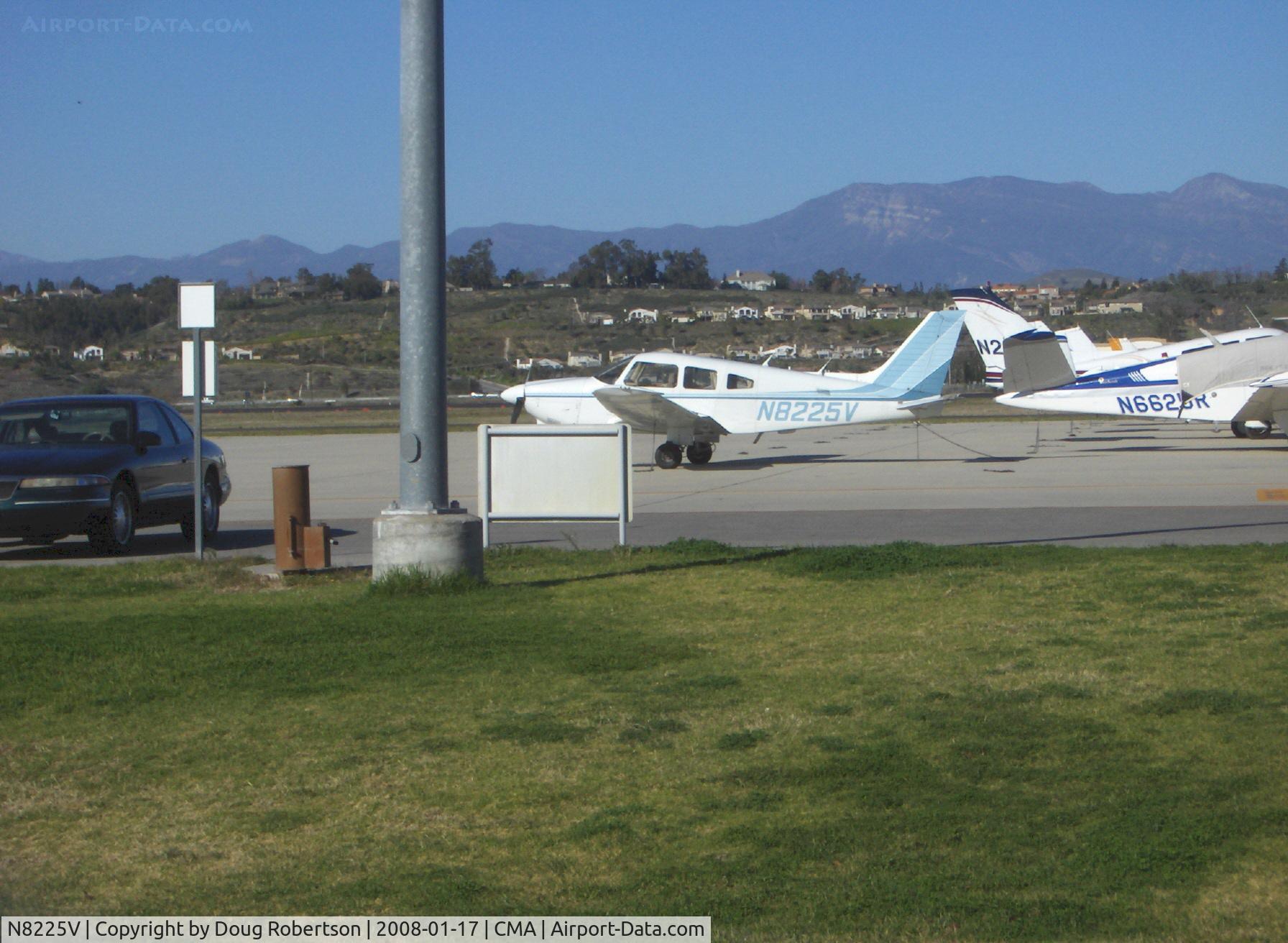 N8225V, 1982 Piper PA-28-181 C/N 28-8290144, 1982 Piper PA-28-181 ARCHER II, Lycoming O&VO-360 180 Hp