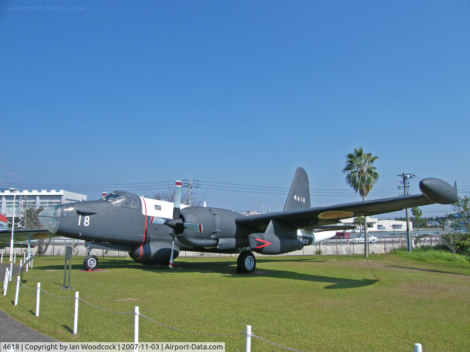 4618, Lockheed P-2H Neptune C/N 2002, Lockheed P-2H/JMSDF Museum,Kanoya