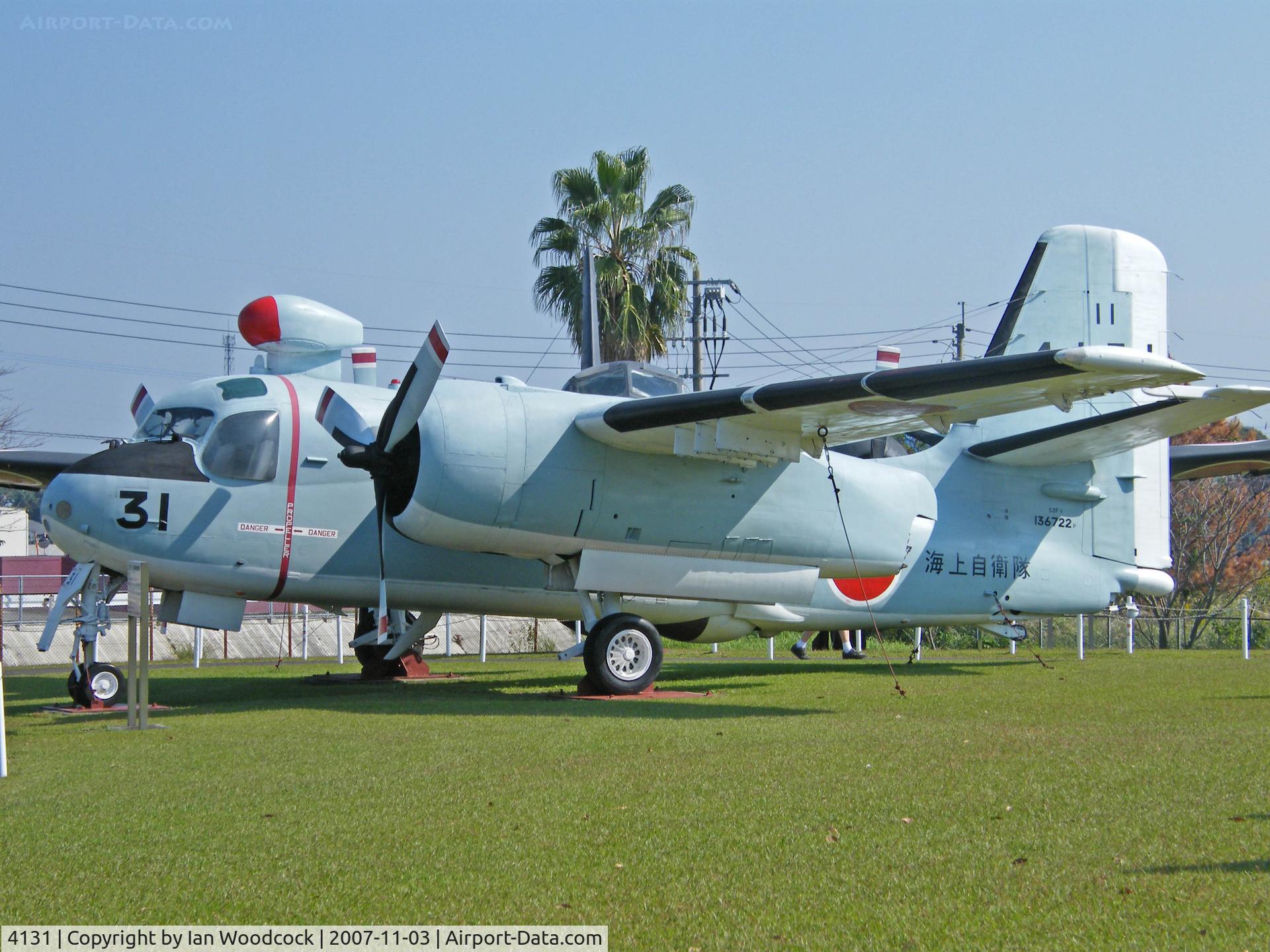 4131, Grumman S2F-1 Tracker C/N 631, Grumman S2-F1/JMSDF Museum,Kanoya