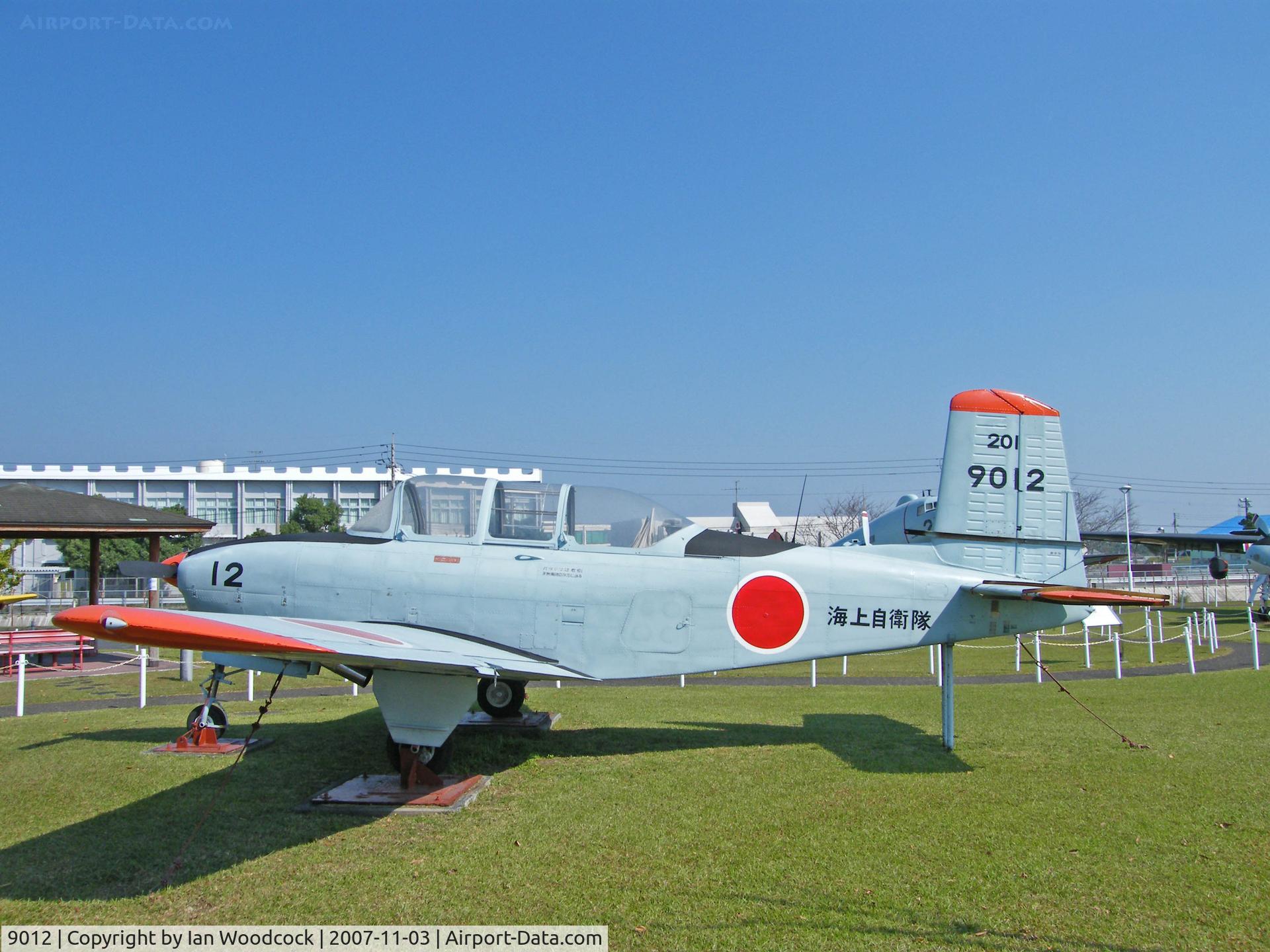 9012, Beech (Fuji) T-34A (B45) Mentor C/N FM-26, Fuji T-34A/JMSDF Museum,Kanoya