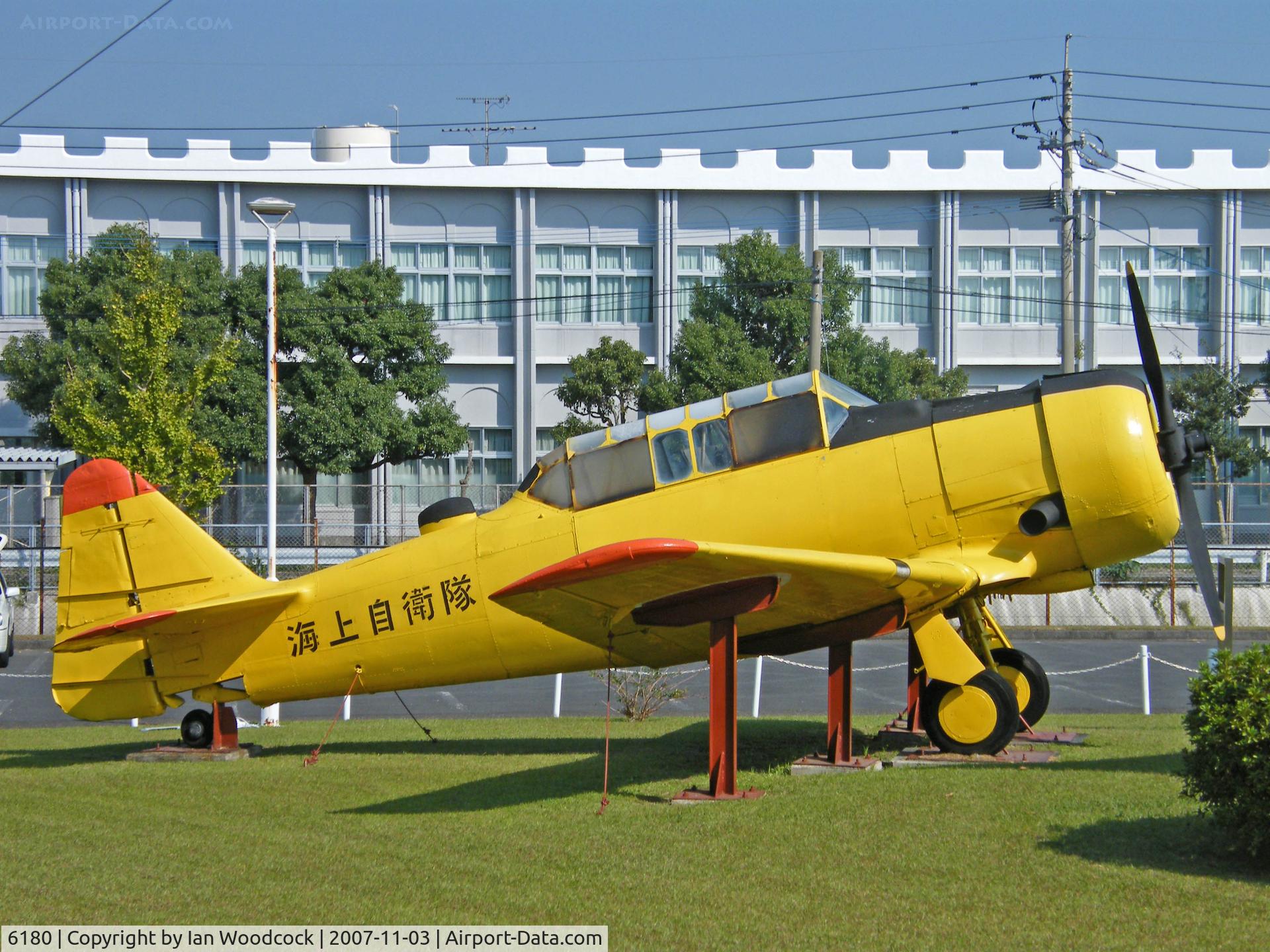 6180, North American SNJ-5 Texan Texan C/N Not found 6180, North American SNJ-5/JMSDF Museum,Kanoya