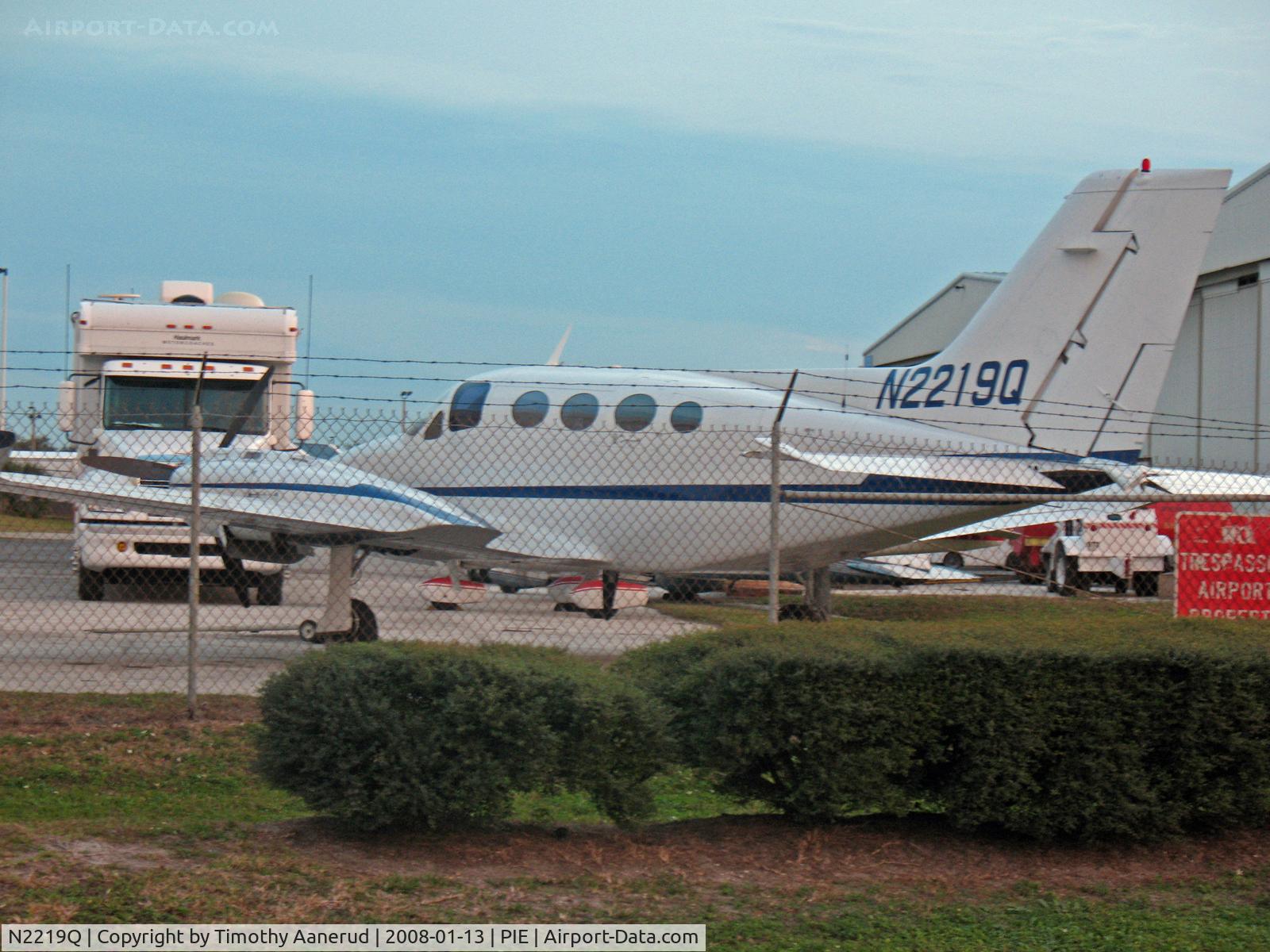 N2219Q, 1968 Cessna 421A Golden Eagle C/N 421A0019, Parked at St. Petersburg/Clearwater, 1968 Cessna 421A, c/n 421A0019