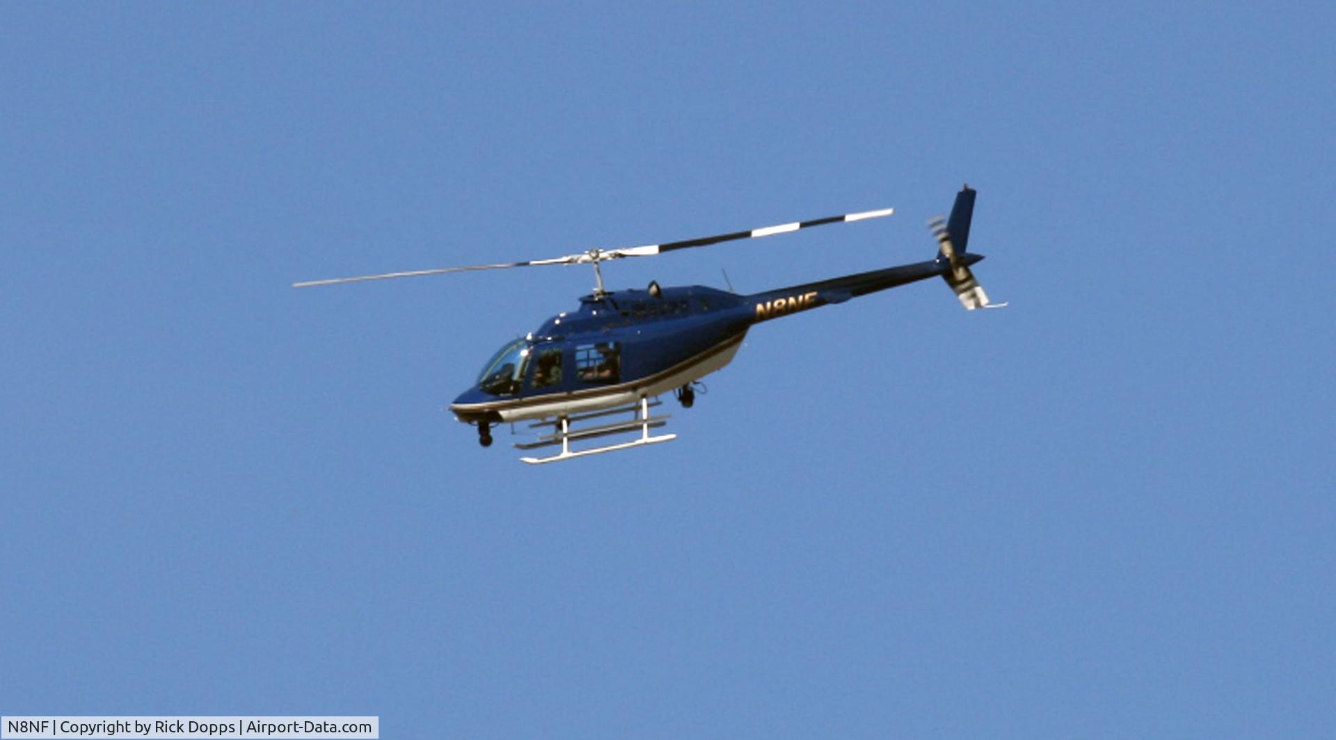 N8NF, 1978 Bell 206B JetRanger C/N 2537, Flying Over San Dimas for Unknown Reason