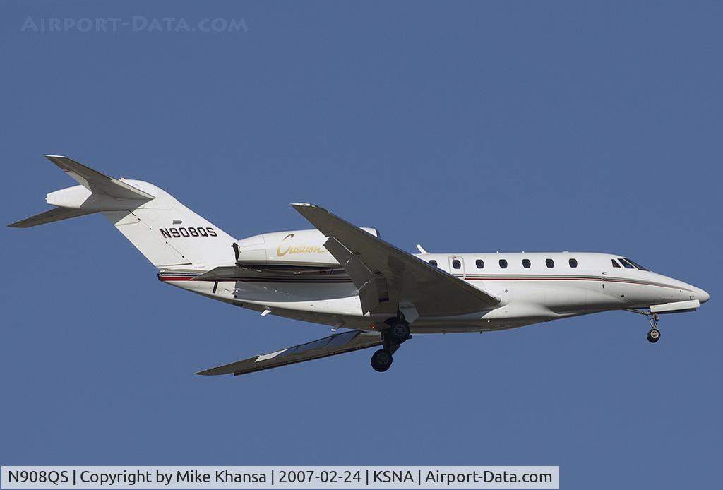 N908QS, 2000 Cessna 750 Citation X Citation X C/N 750-0108, Cessna 750 blasting off on a beautiful Southern California day.