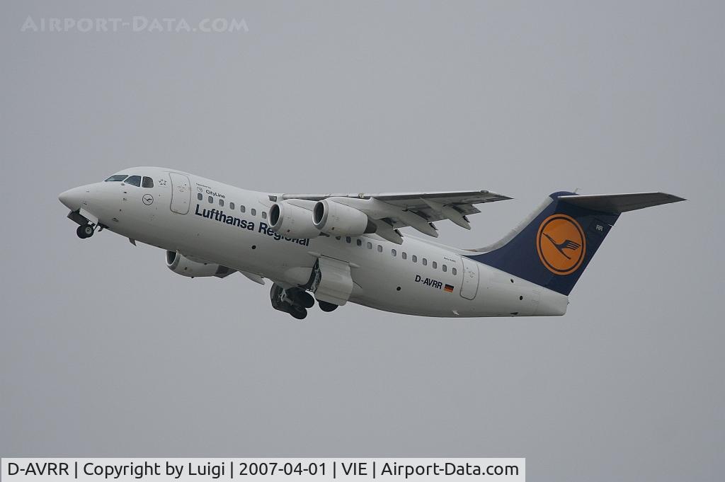 D-AVRR, 1997 BAE Systems Avro 146-RJ85 C/N E.2317, Lufthansa Avro RJ 85