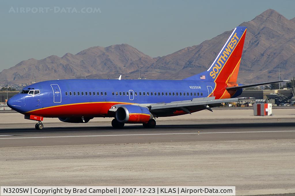 N320SW, 1987 Boeing 737-3H4 C/N 23341, Southwest Airlines / 1987 Boeing 737-3H4