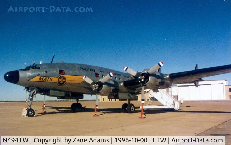 N494TW, 1948 Lockheed L-749A-79 Constellation C/N 2601, Mats Connie at Meacham Field - This Aircraft is now grounded at a Museum in Korea