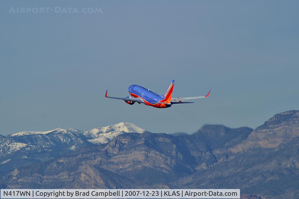 N417WN, 2001 Boeing 737-7H4 C/N 29822, Southwest Airlines - 'The Rollin W. King' / 2001 Boeing 737-7H4 / Dedicated to one of the founding fathers of SWA.