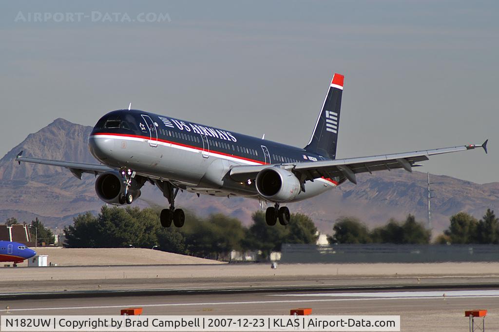 N182UW, 2001 Airbus A321-211 C/N 1536, US Airways / 2001 Airbus Industrie A321-211