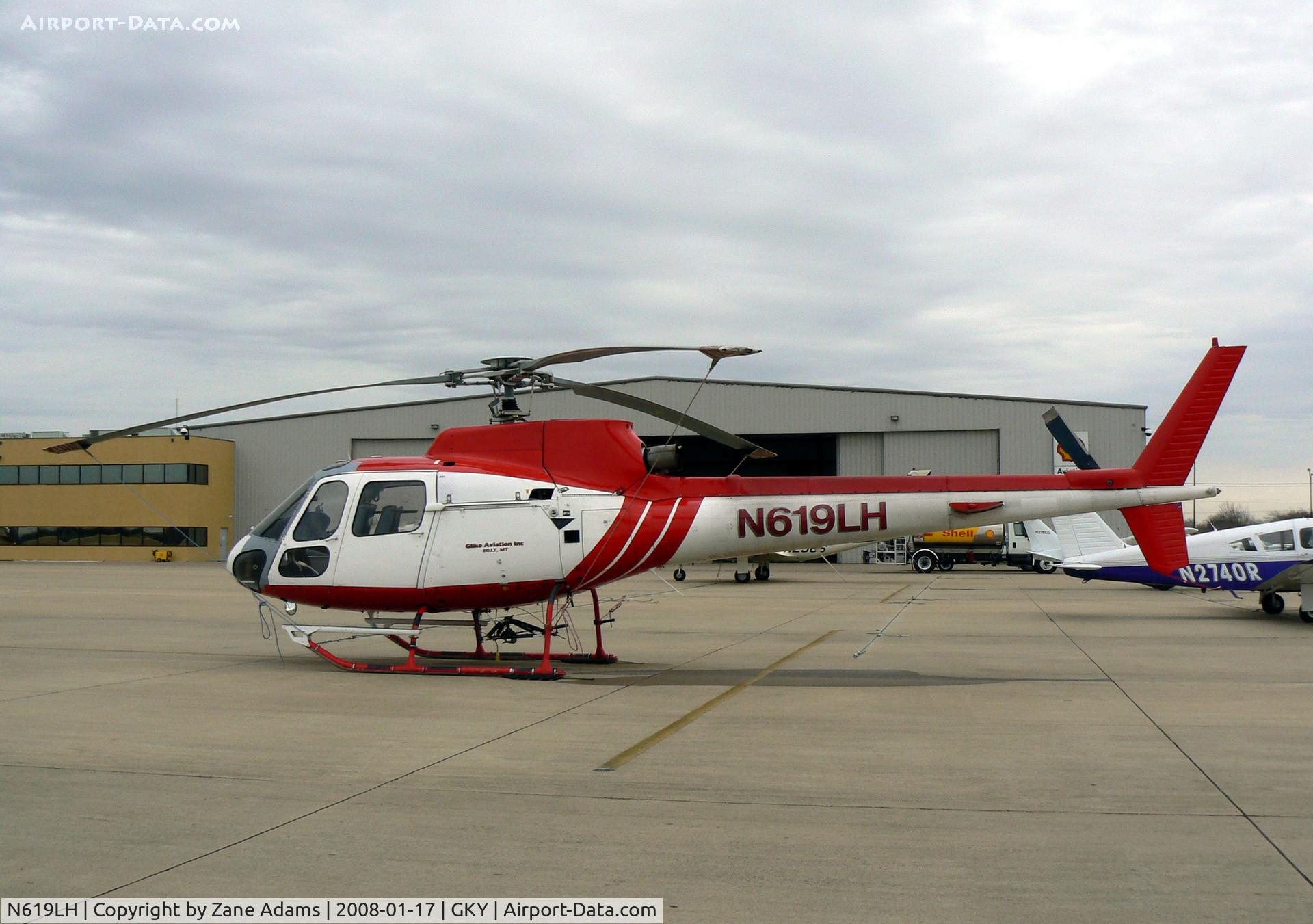 N619LH, 1980 Aerospatiale AS-350BA Ecureuil C/N 1263, At Arlington Municipal