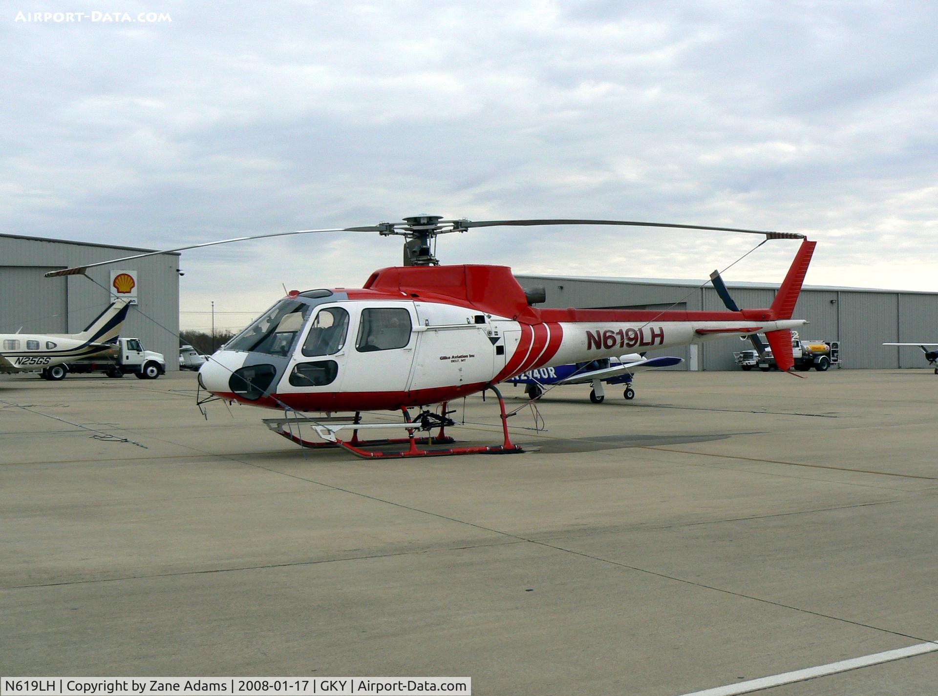 N619LH, 1980 Aerospatiale AS-350BA Ecureuil C/N 1263, At Arlington Municipal