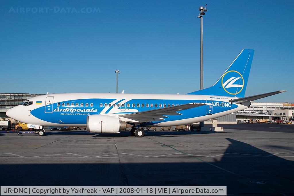 UR-DNC, 1997 Boeing 737-5L9 C/N 28995, Dnepravia Boeing 737-500