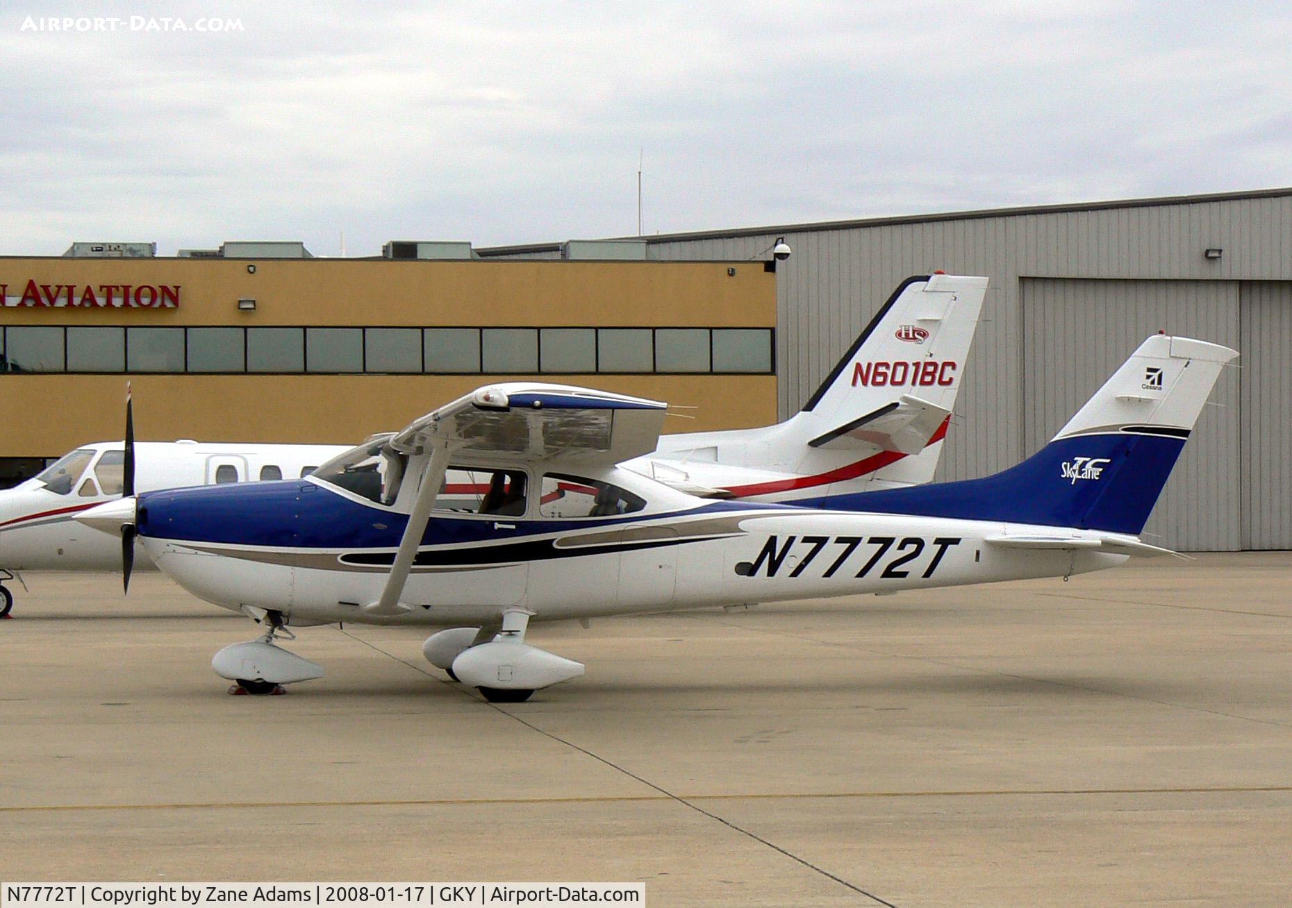 N7772T, 2007 Cessna 182T Skylane C/N 18281909, At Arlington Municipal